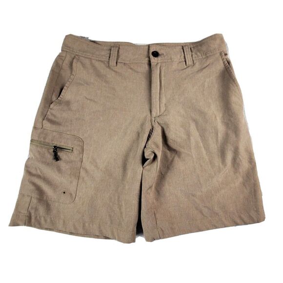 Magellan Outdoors Shorts Size 32 Fish Gear Tan Water Resistant Casual Men's - Picture 1 of 8
